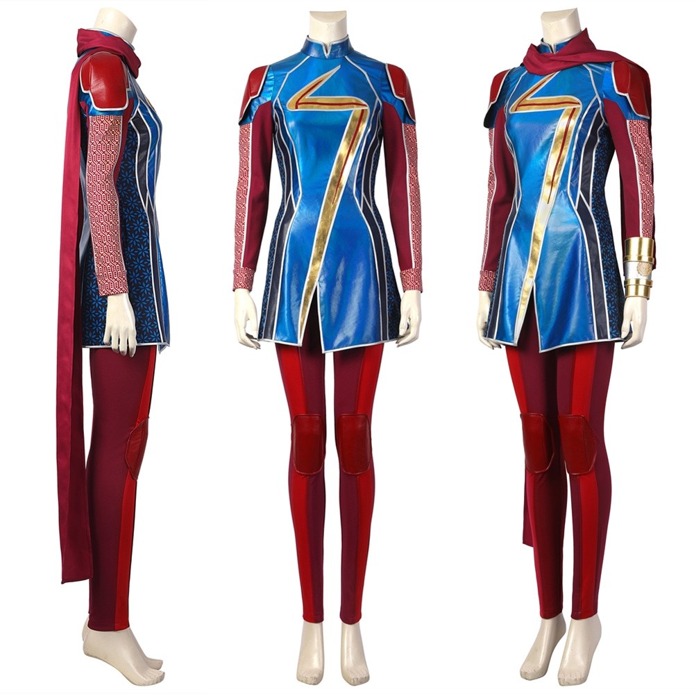 2022 TV Ms. Marvel Kamala Khan Cosplay Costume