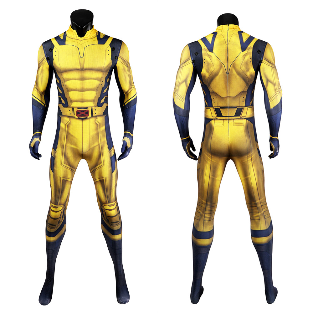 2024 Deadpool 3 Wolverine 3D Jumpsuit