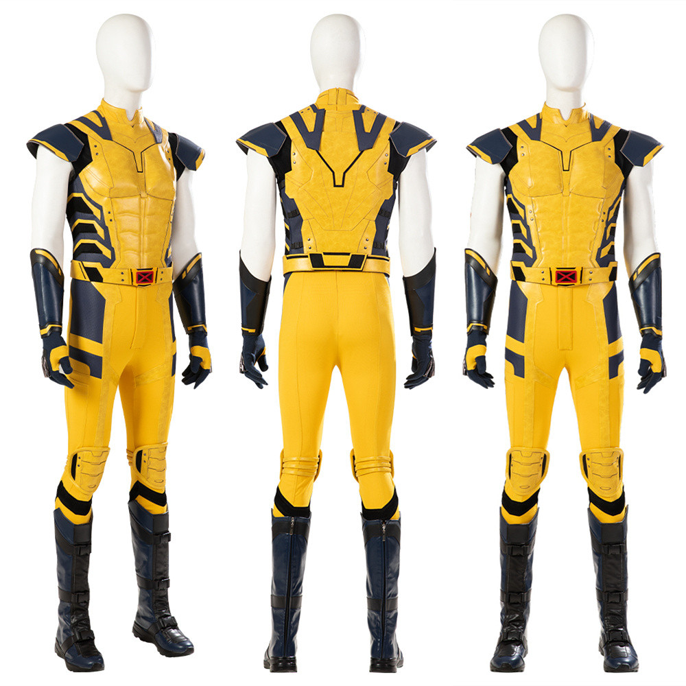 2024 Deadpool 3 Wolverine Cosplay Costume Deluxe Version