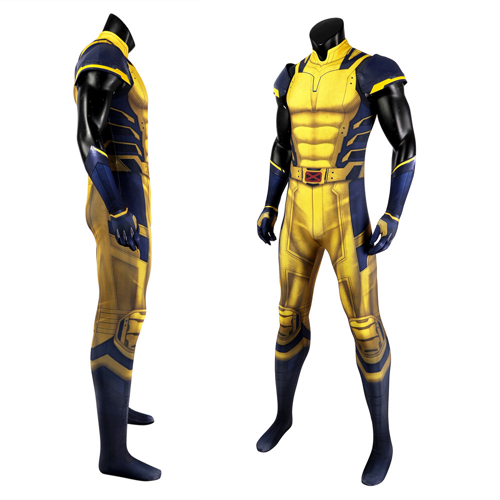 2024 Deadpool 3 Wolverine Cosplay Jumpsuit