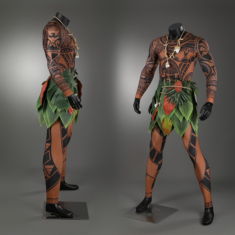 2024 Disney Moana 2 Māui Cosplay Costume
