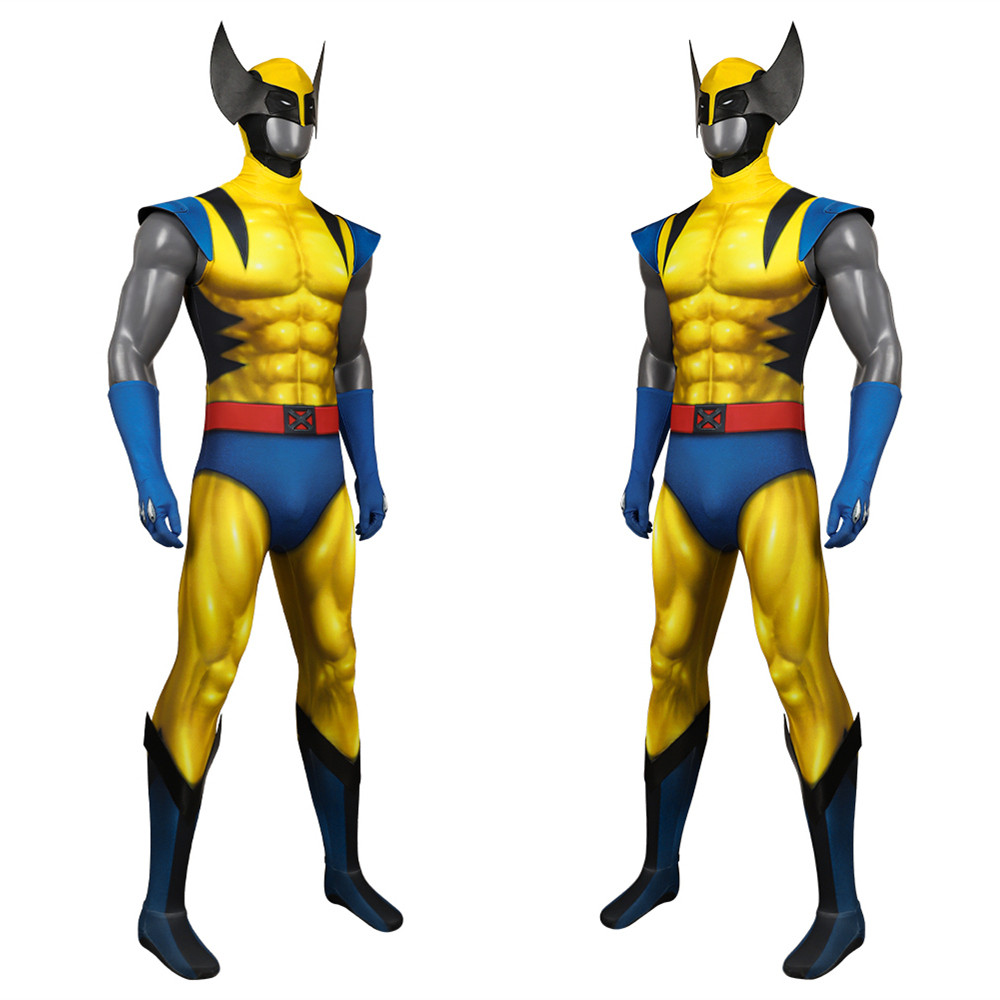 2024 X-Men '97 Wolverine 3D Cosplay Jumpsuit