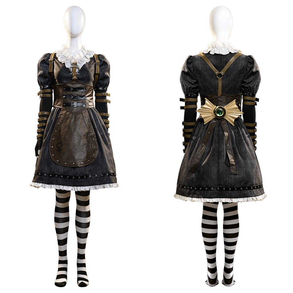 Alice: Madness Returns Alice Black Cosplay Costume