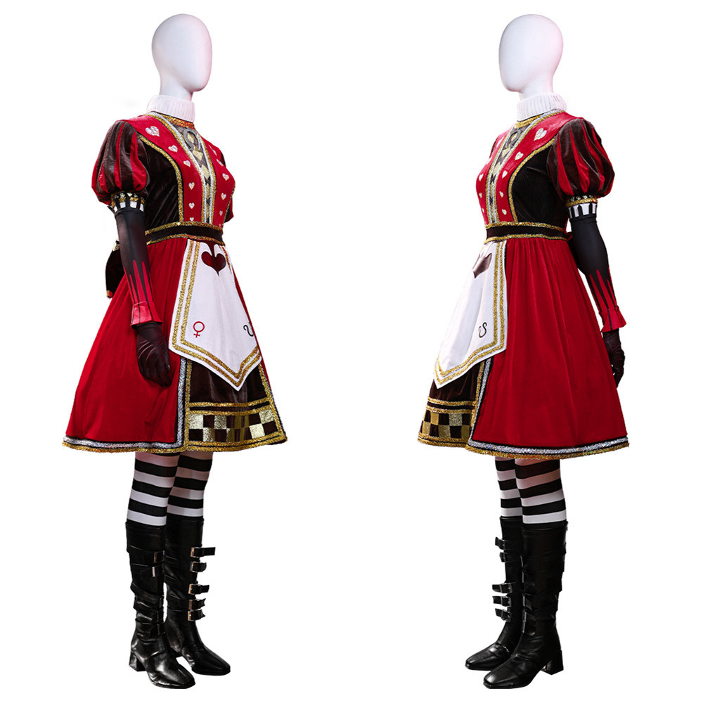 Alice: Madness Returns Alice Red Cosplay Costume Deluxe