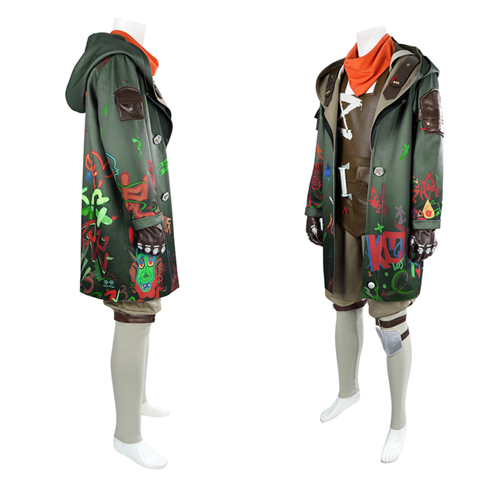 Arcane: League of Legends 2 Ekko Cosplay Costume