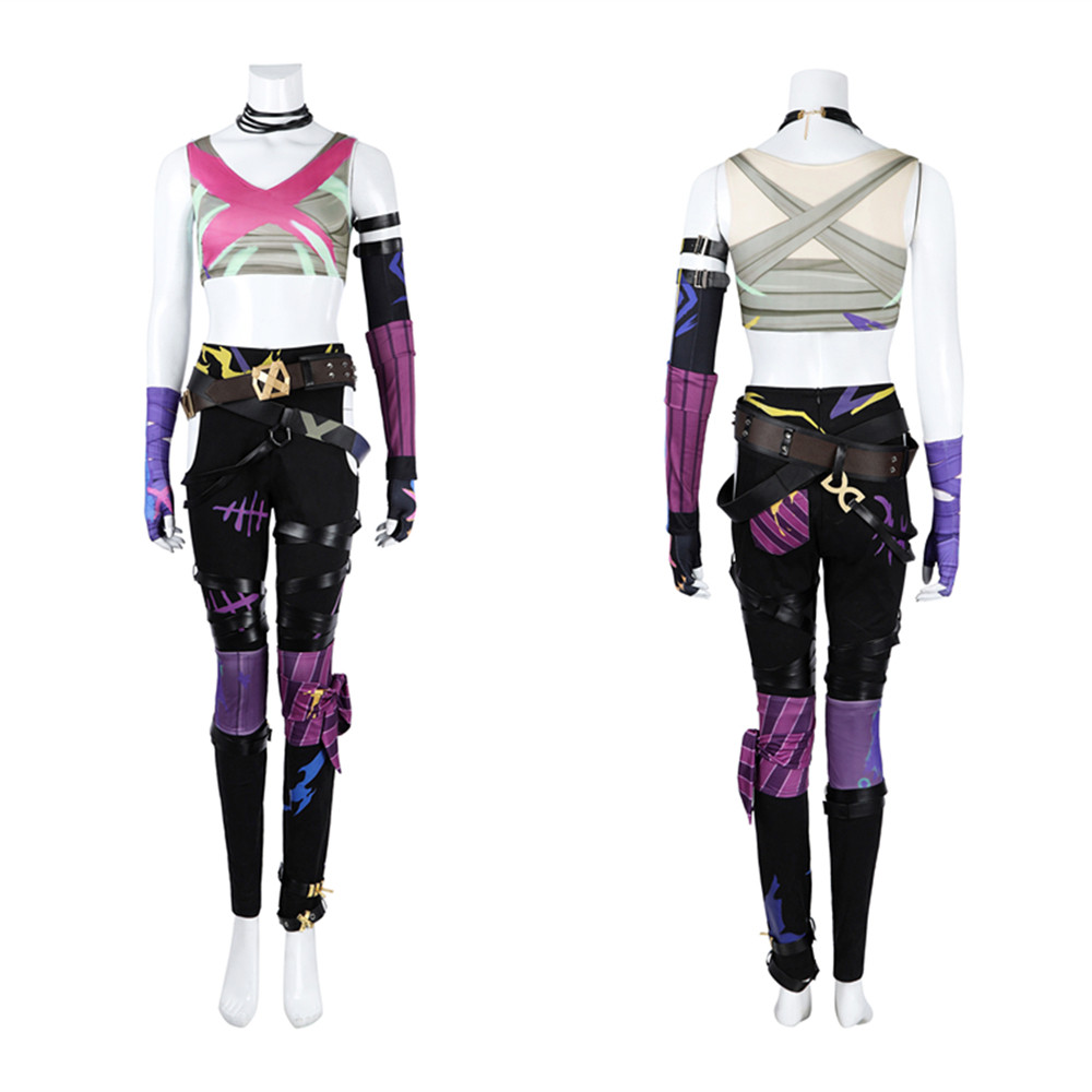 Arcane: League of Legends 2 Jinx Cosplay Costume