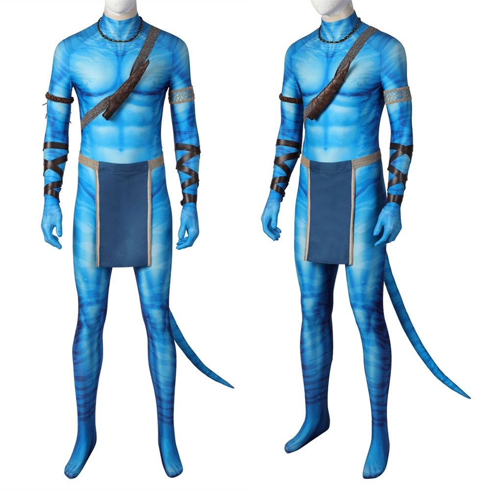 Avatar 2 The Way of Water Jake Sully Cosplay Jumpsuit