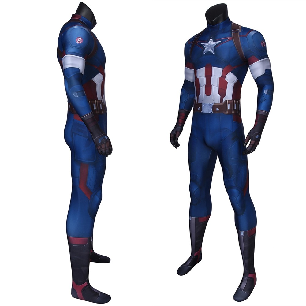 Avengers: Age of Ultron Captain America 3D Jumpsuit