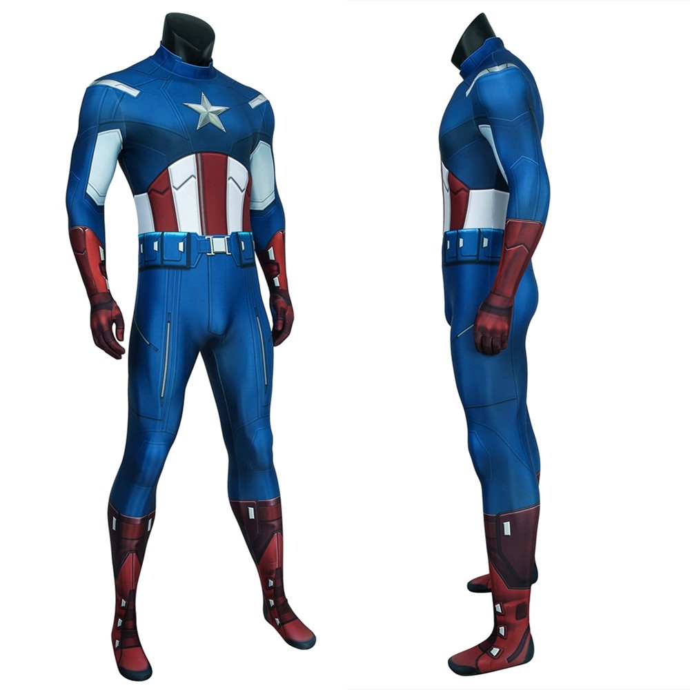 Avengers Captain America 3D Jumpsuit