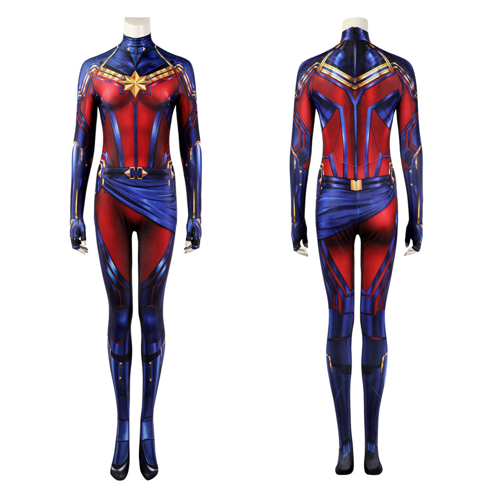 Avengers Endgame Captain Marvel Carol Danvers Jumpsuit