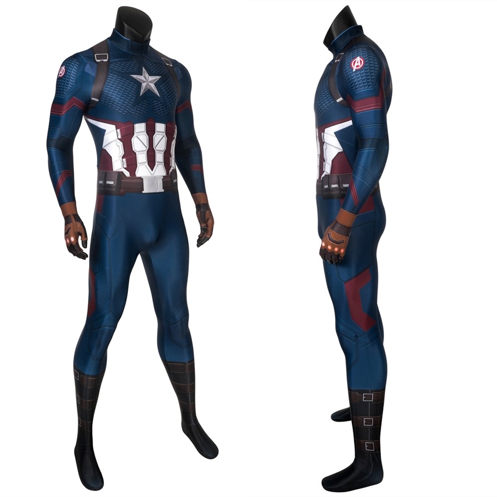 Avengers: Endgame Steven Rogers Captain America 3D Jumpsuit