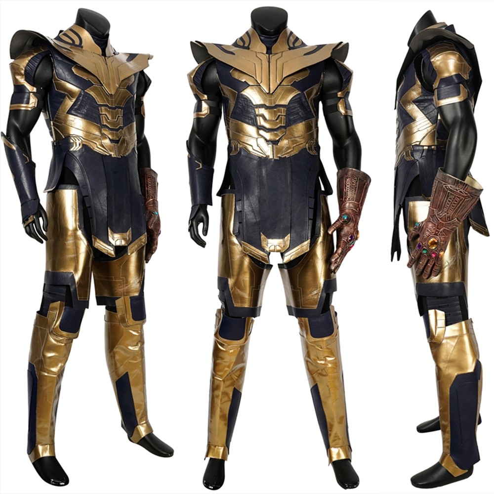 Avengers Endgame Thanos Cosplay Costume Deluxe Version