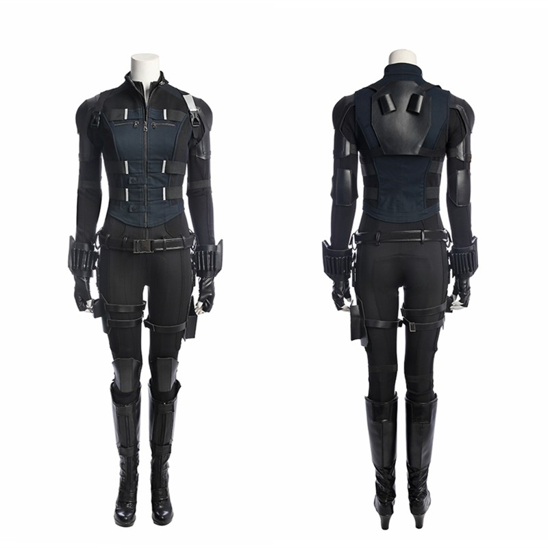 Avengers Infinity War Black Widow Costume Natasha Romanoff Cosplay Costume