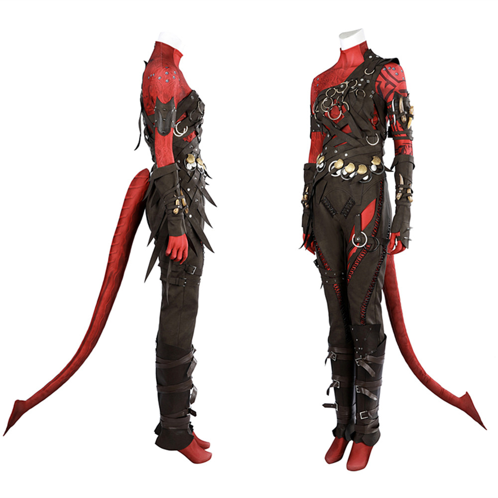 Baldur's Gate 3 Karlach Cosplay Costume