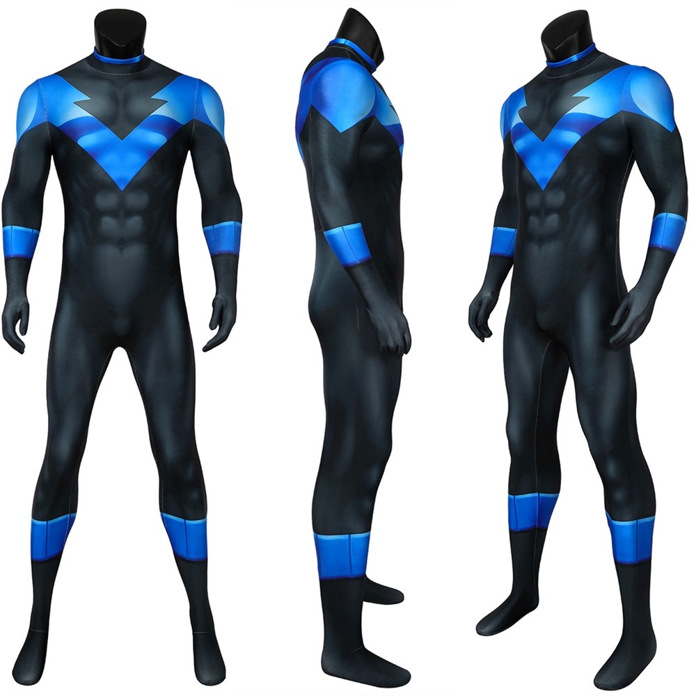 Batman: Under the Red Hood Nightwing 3D Jumpsuit