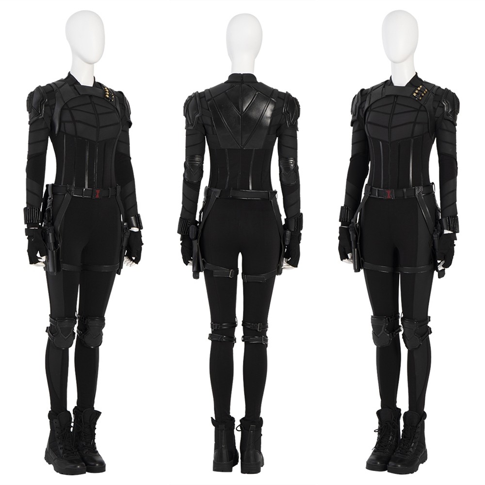 Black Widow Yelena Belova Cosplay Costume Black Suit