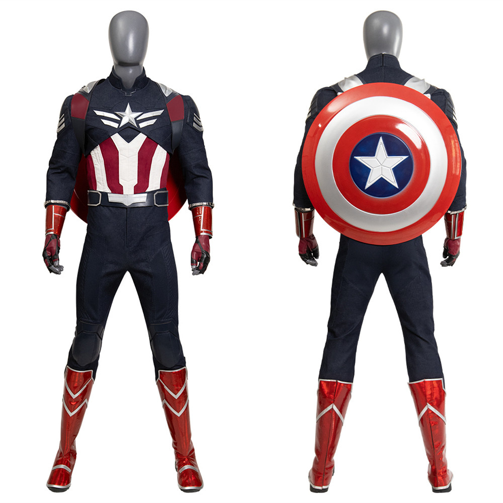 Captain America 4 Brave New World Sam Wilson Cosplay Costume
