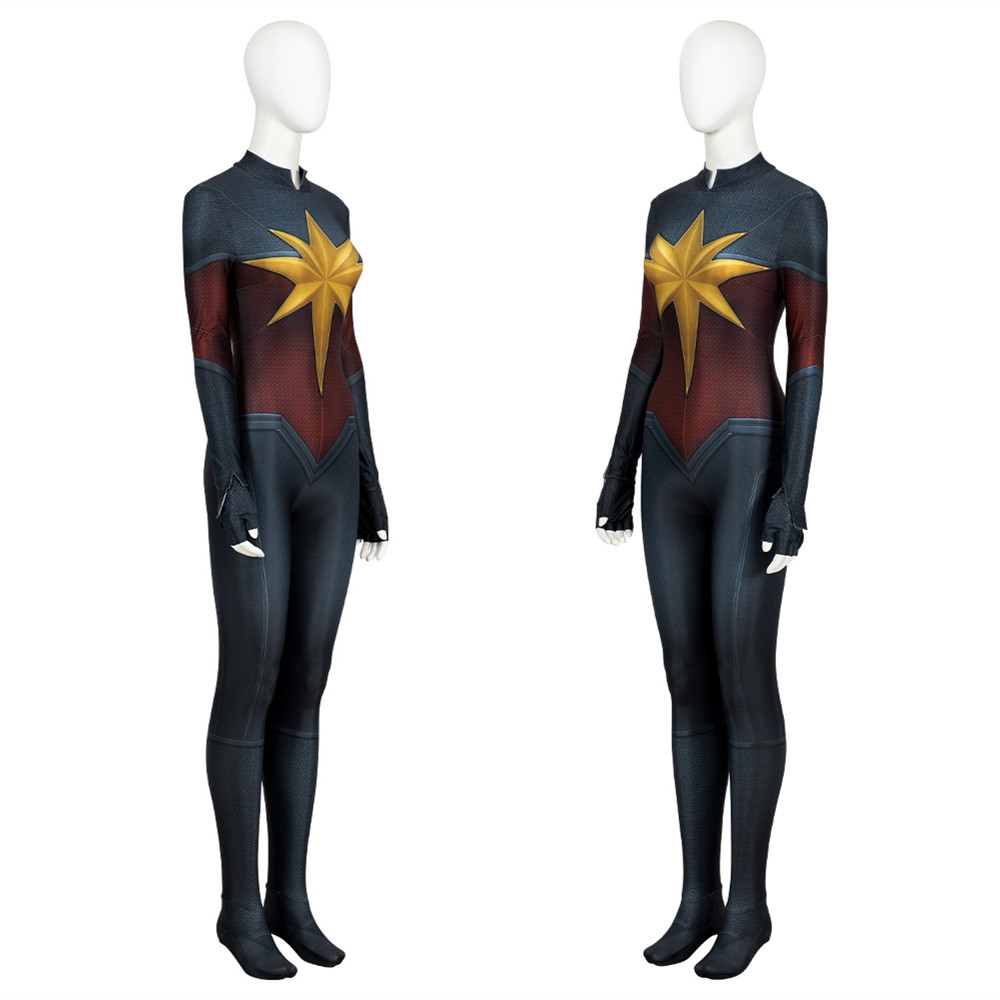 Captain Marvel Carol Danvers Jumpsuit