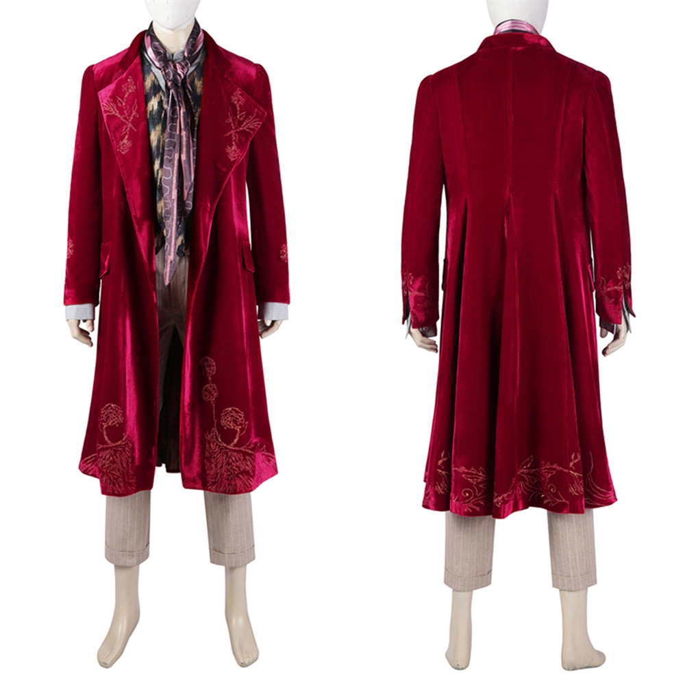 Charlie and the Chocolate Factory Willy Wonka Cosplay Costumes