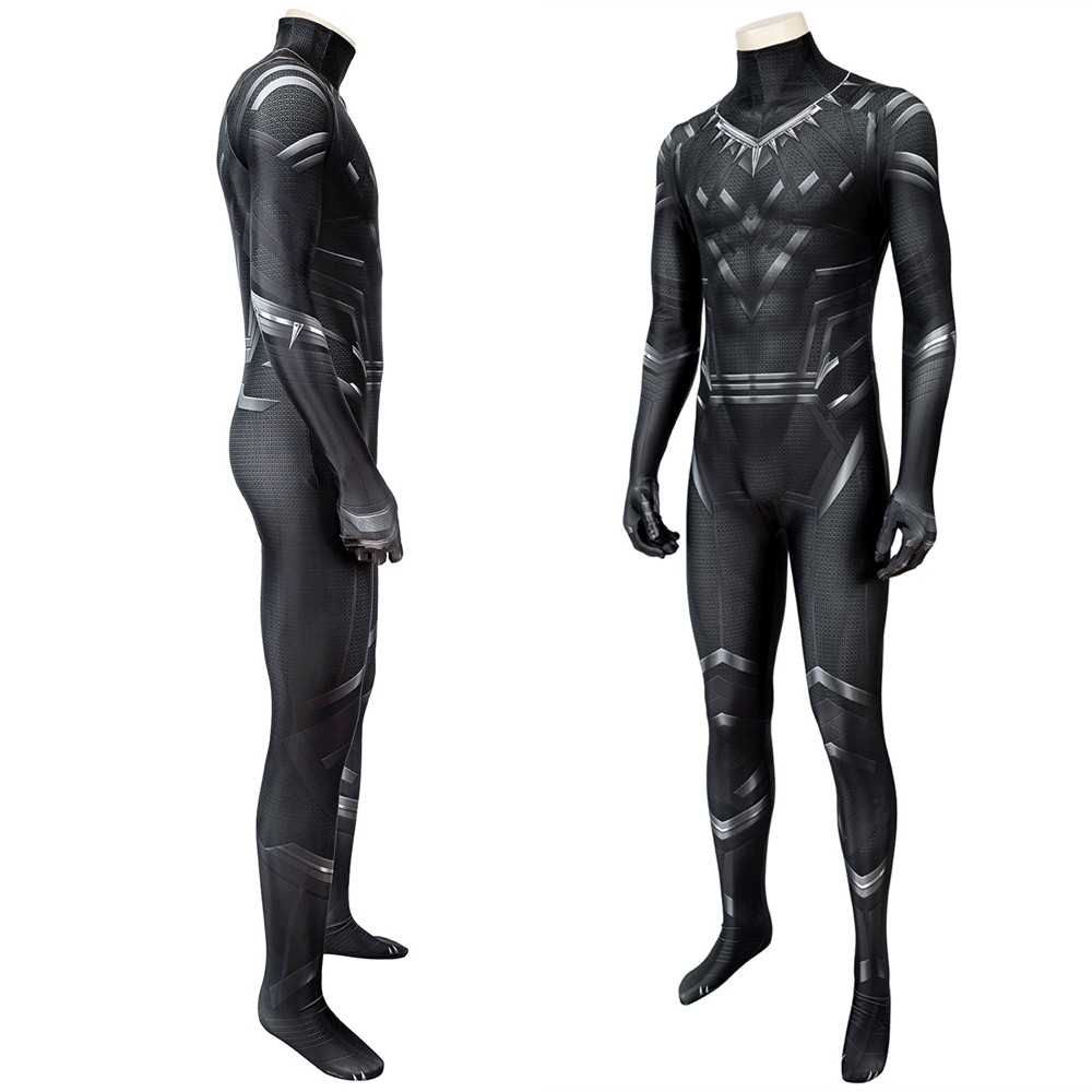 Civil War Black Panther T'Challa 3D Jumpsuit