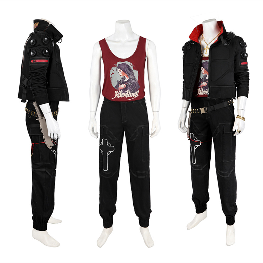 Cyberpunk 2077 Jackie Welles Cosplay Costume
