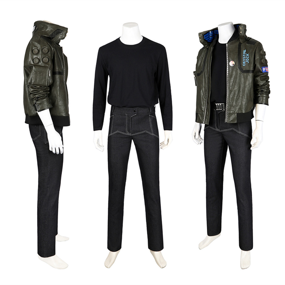 Cyberpunk 2077 V Male Cosplay Costumes