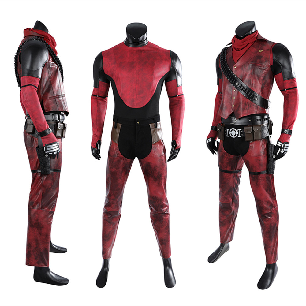 Deadpool 3 Cowboy Deadpool Cosplay Costume