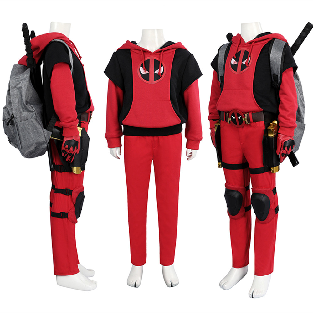 Deadpool 3 Kidpool Kids Cosplay Costume