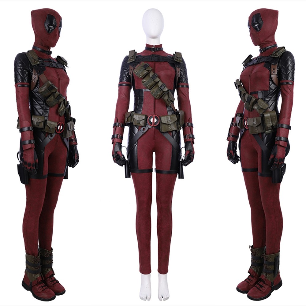 Deadpool Female Cosplay Costume Deluxe Version