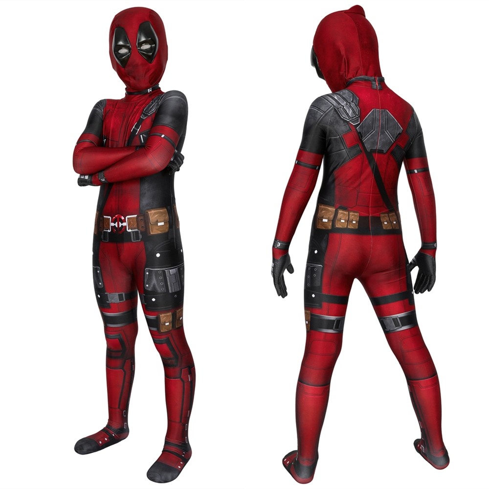 Deadpool Kids 3D Jumpsuit