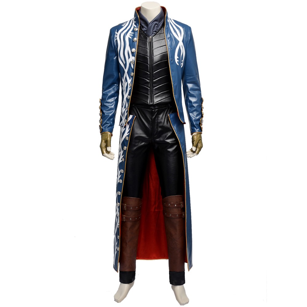 Devil May Cry III 3 Virgil Cosplay Costume - Deluxe Version
