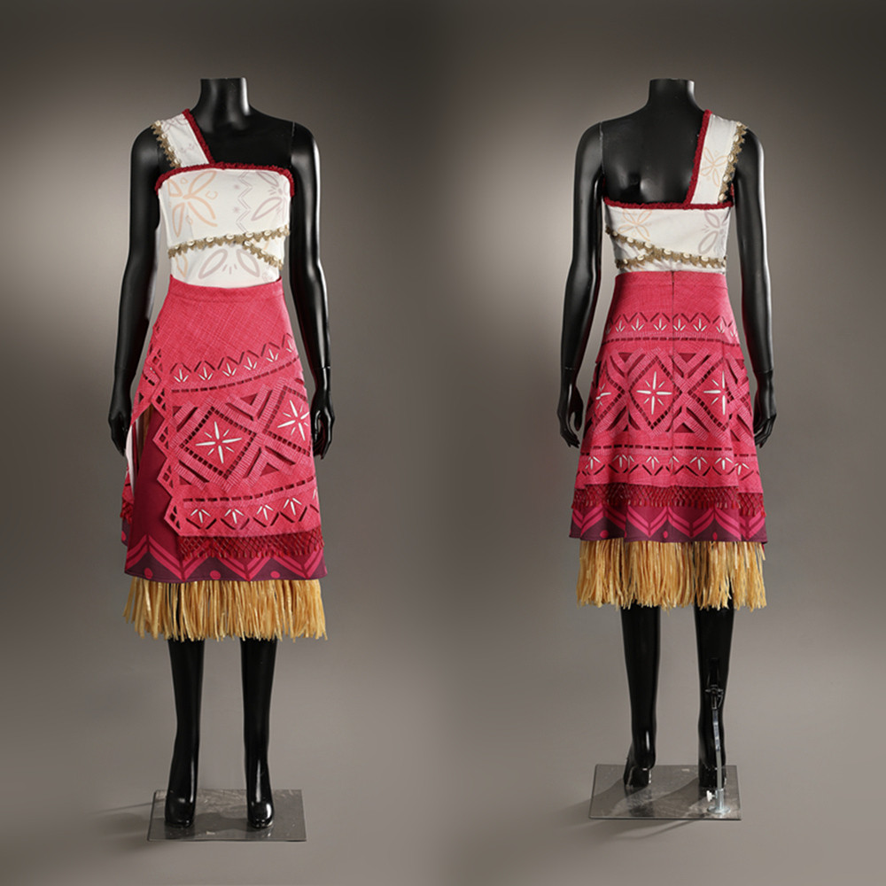 Disney Moana 2 Moana Cosplay Costume Full Set