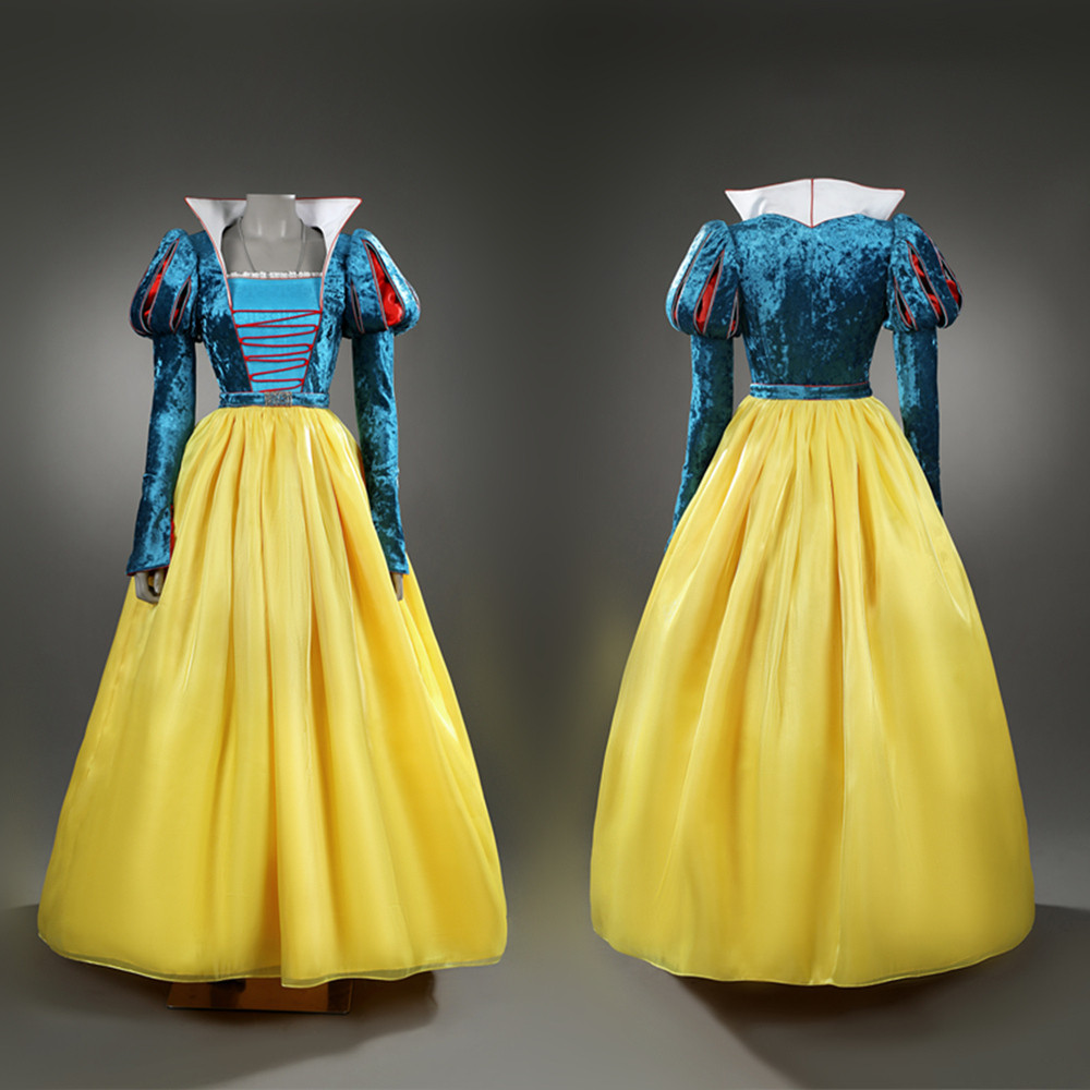 Disney Snow White Princess Cosplay Dress