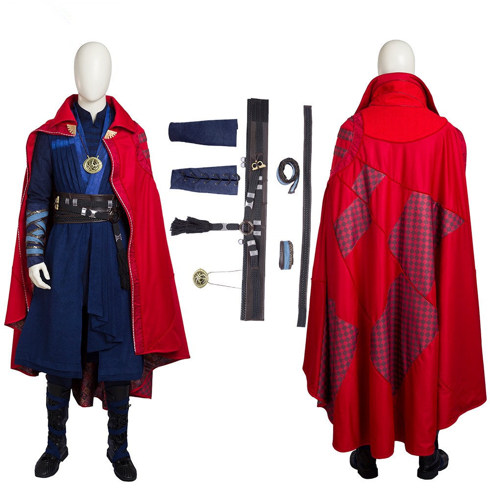 Doctor Strange Stephen Vincent Strange Cosplay Costumes - Deluxe Version