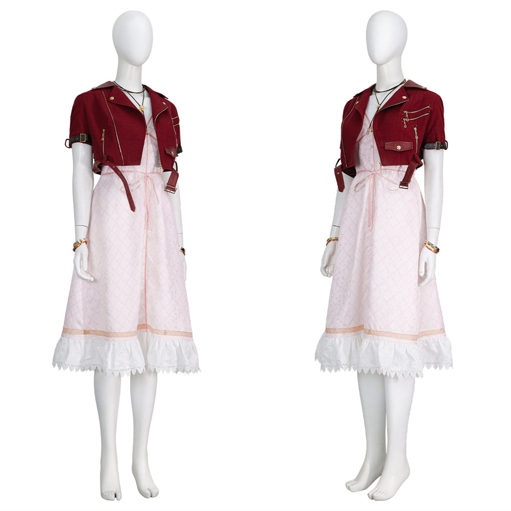 Final Fantasy VII Aerith Gainsborough Cosplay Costumes