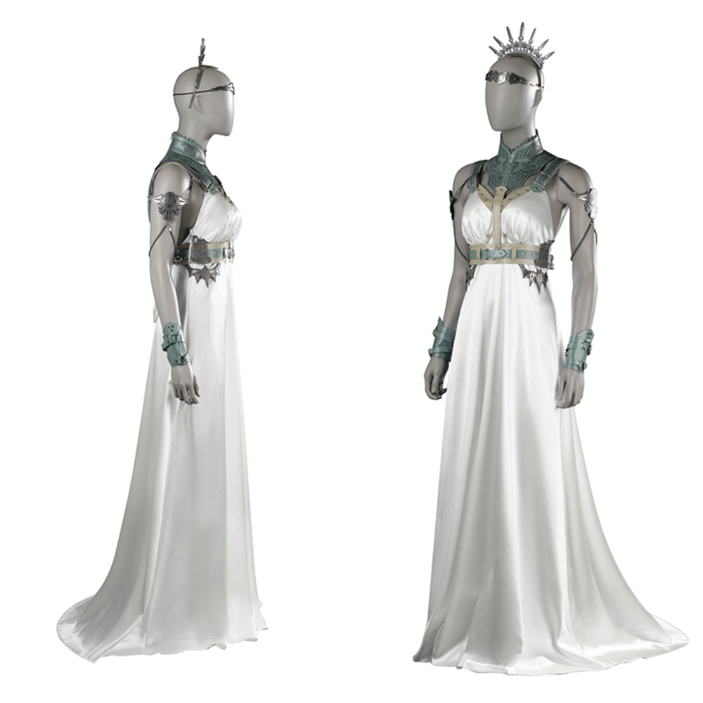 Final Fantasy VII Rebirth Golden Butterfly Park Female Cosplay Dress