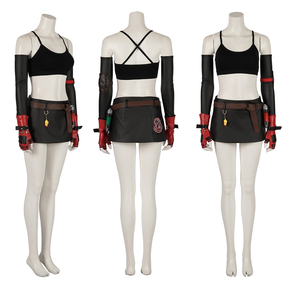 Final Fantasy VII Remake Tifa Cosplay Costume