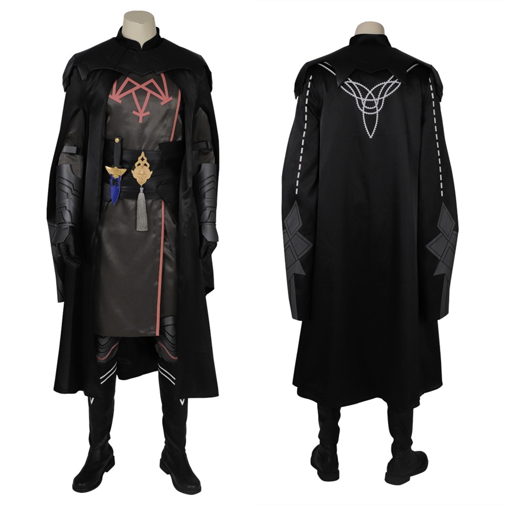 Fire Emblem Three Houses Male Byleth Cosplay Costume Deluxe Outfit