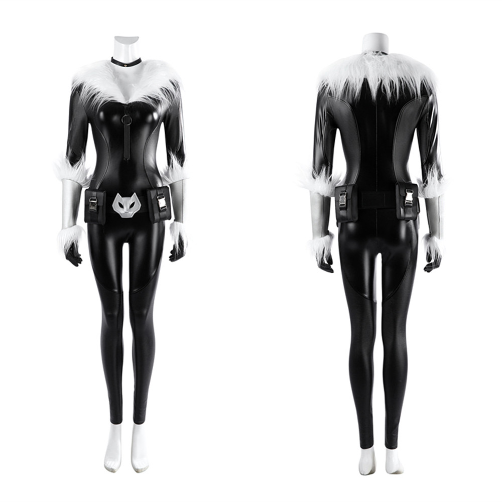 Fortnite Black Cat Cosplay Costume Full Set