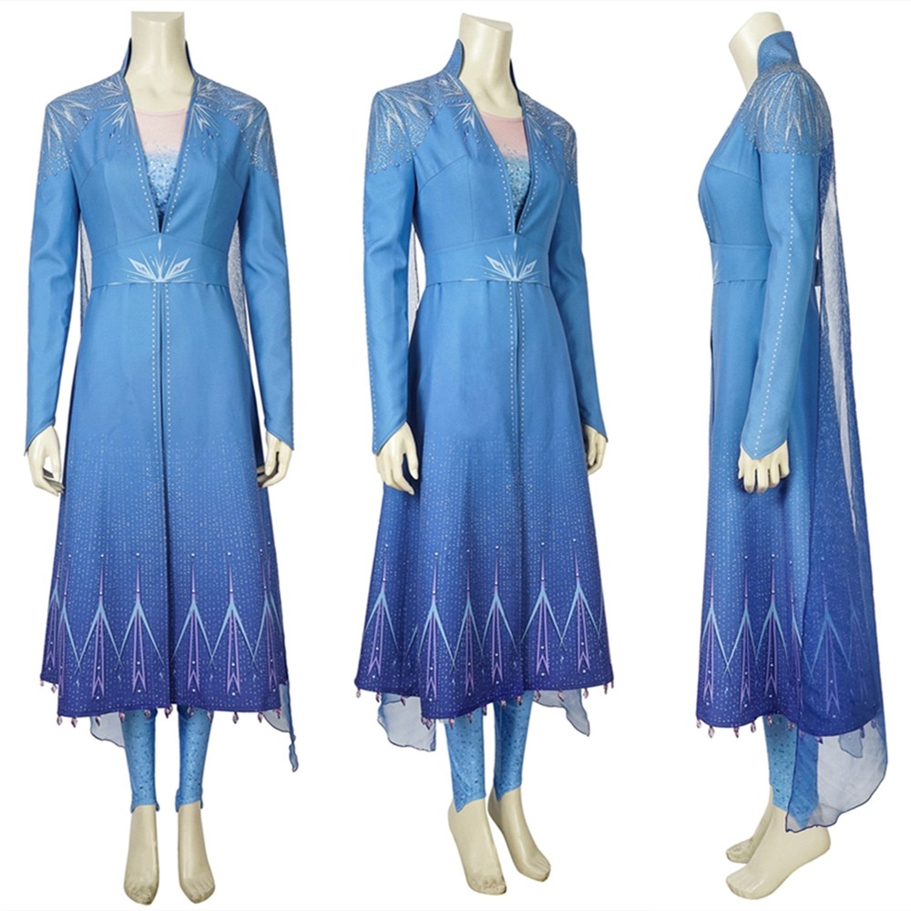 elsas outfits in frozen 2