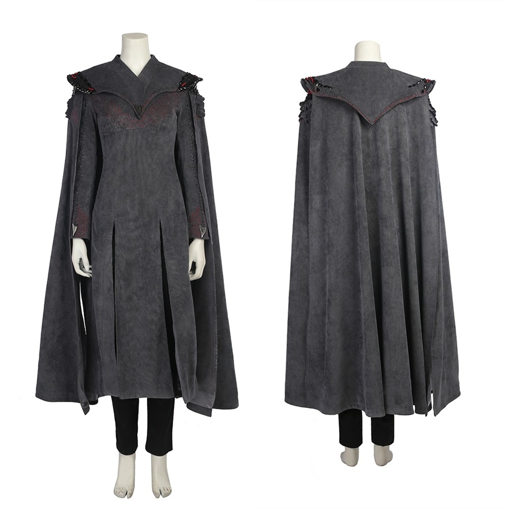 Game Of Thrones 7 Daenerys Targaryen Cosplay Costume Outfit
