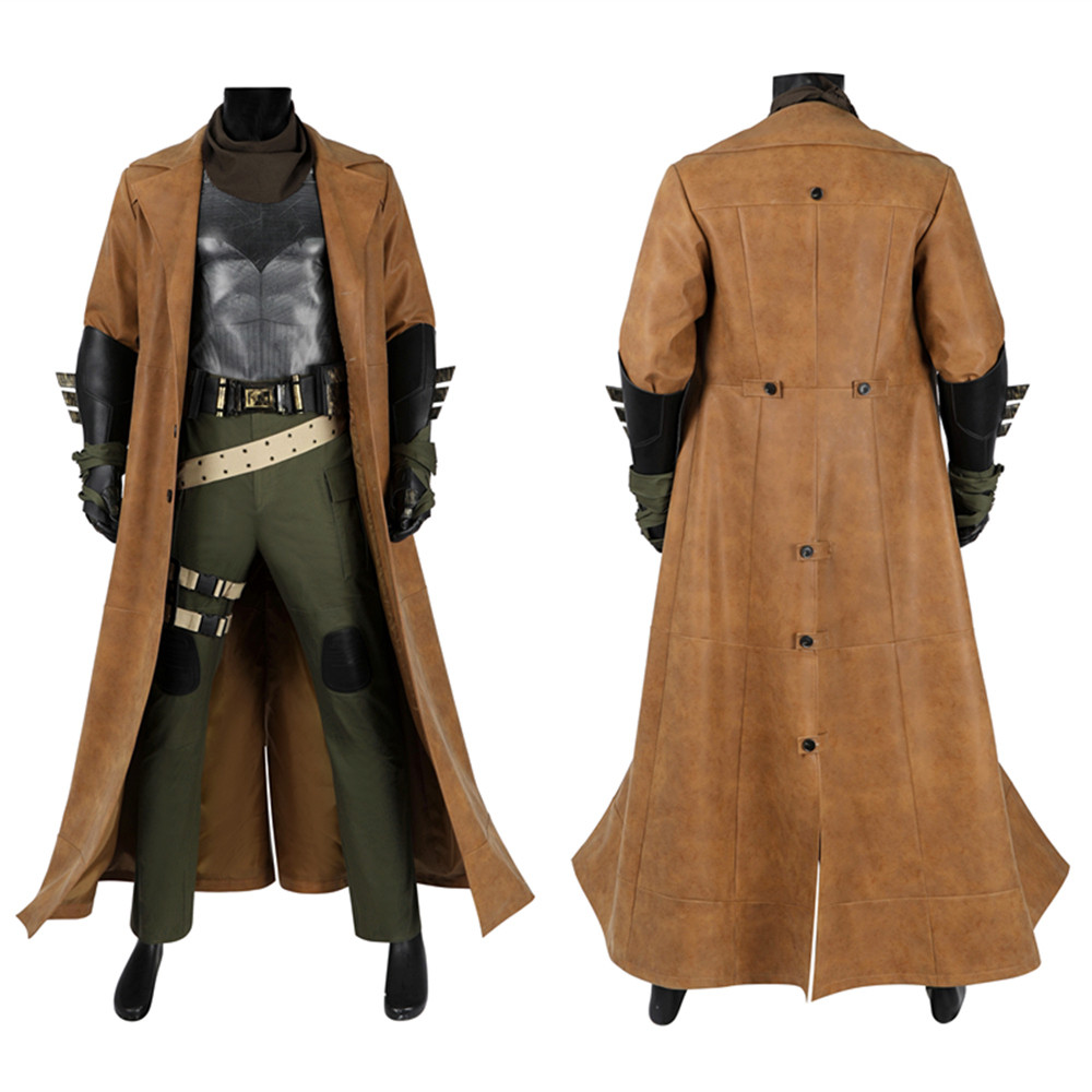 Justice League Nightmare Batman Bruce Wayne Cosplay Costume