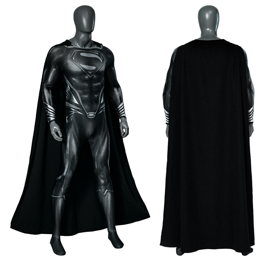 Justice League Superman Black Jumpsuit