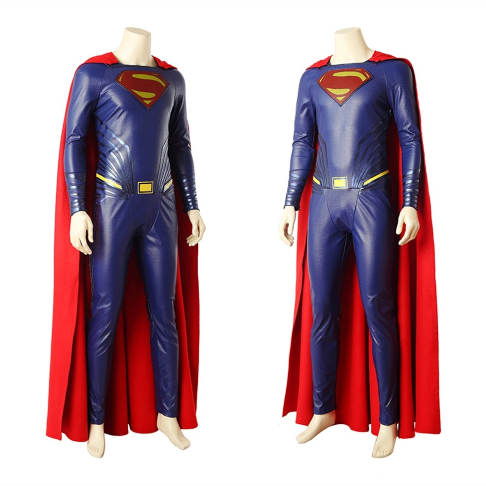 Justice League Superman Cosplay Costume Clark Kent Costume