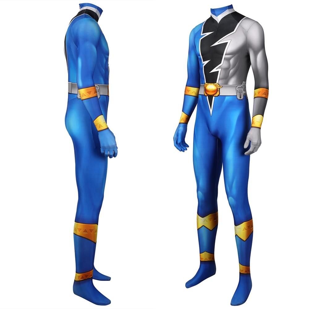 KISHIRYU SENTAI RYUSOULGER Blue Solider Cosplay Suit