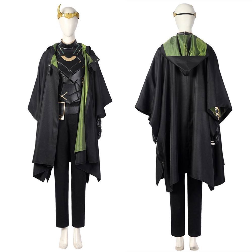 Loki Season 1 Sylvie Variant Cosplay Costume