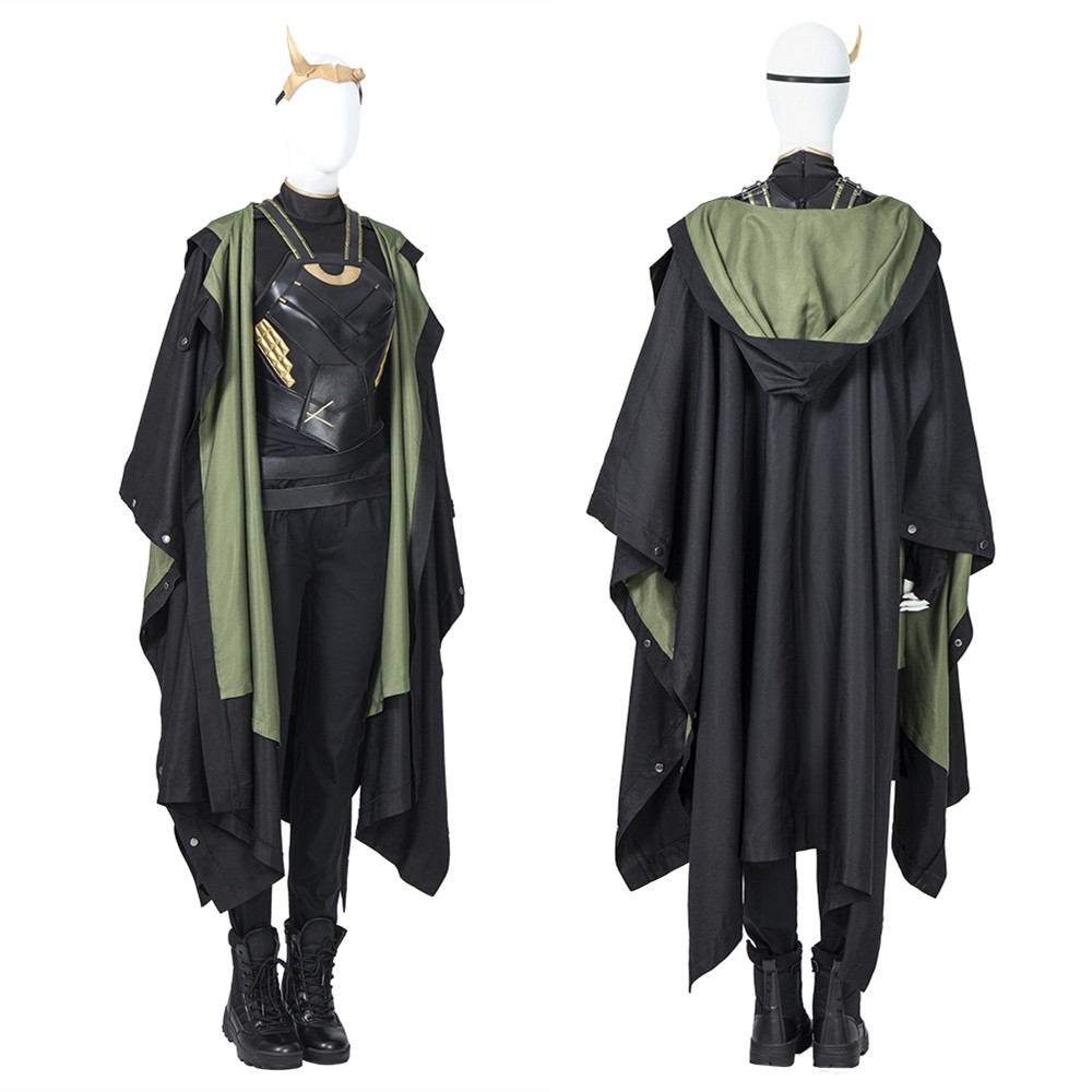 Loki Season 1 Sylvie Variant Female Loki Cosplay Costume