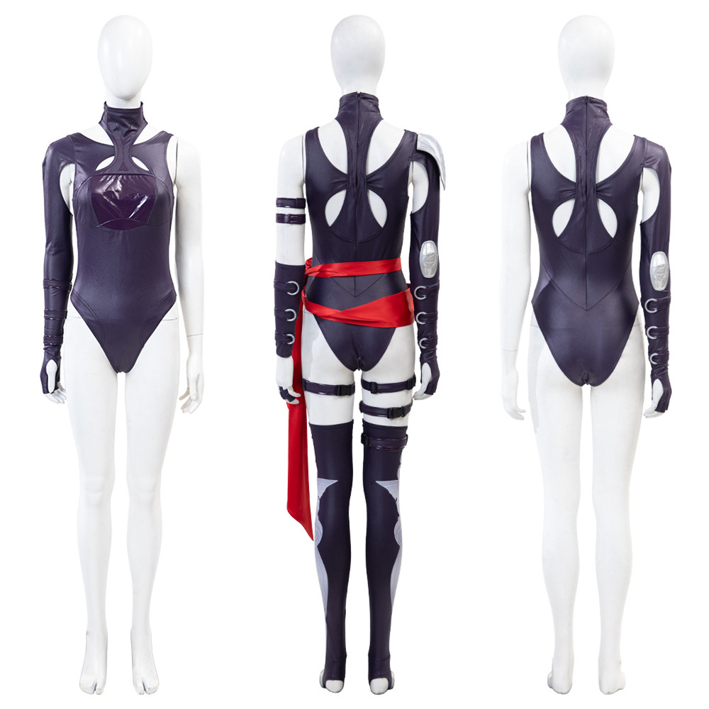Marvel Rivals Psylocke Revanche Cosplay Costume
