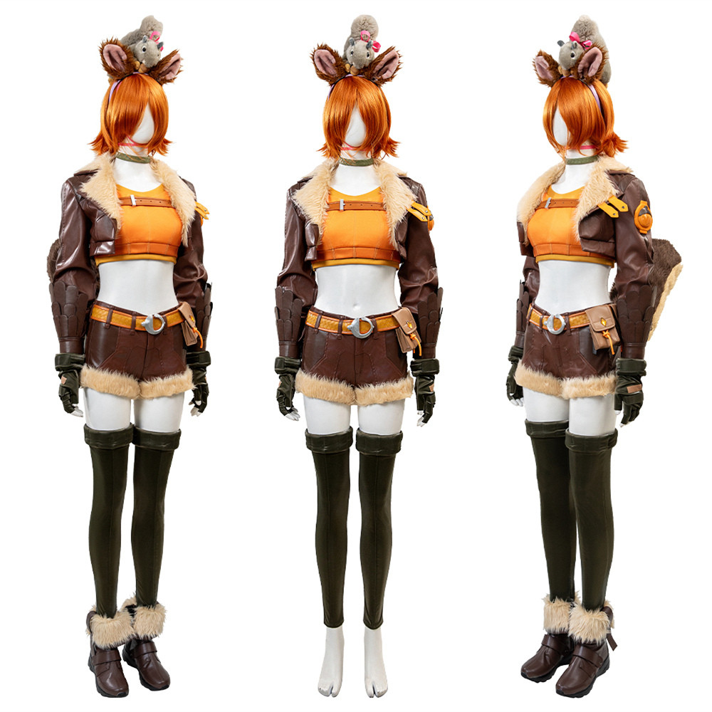 Marvel Rivals Squirrel Girl Cosplay Costume