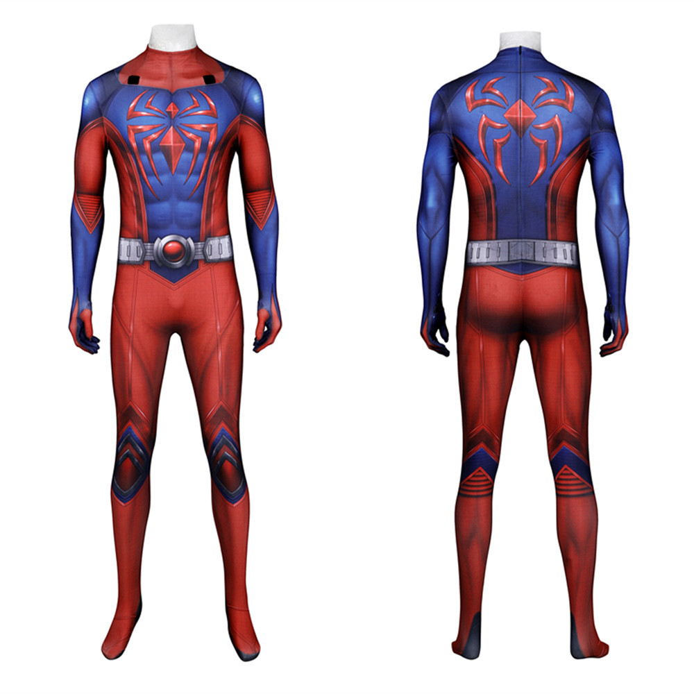 Marvel's Spider-Man 2 Peter Parker Scarlet III Suit Cosplay Jumpsuit